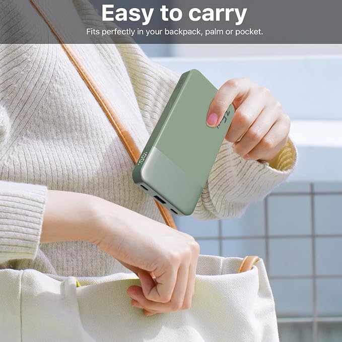 NOBIS Portable Charger, 10000mAh Power Bank Fast Charging, Battery Pack - Image 6