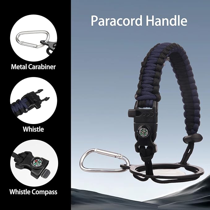 Insulated Water Bottle 128oz, Triple Wall Vacuum Stainless Steel, Leak Proof & - Image 5
