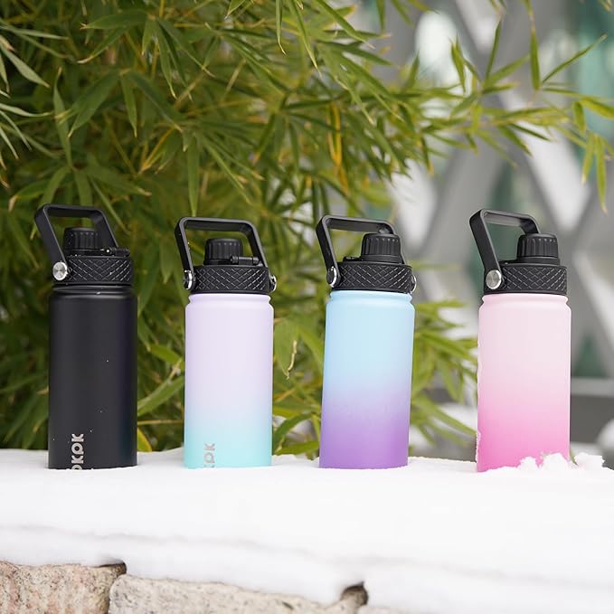 BJPKPK 2 Pack Insulated Water Bottles - Image 6