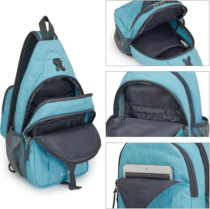 G4Free Sling Bag RFID Blocking Sling Backpack Crossbody Chest Bag Daypack - Image 5