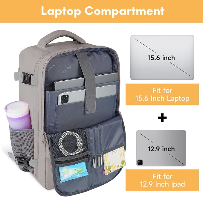 Taygeer Laptop Backpack Purse for Women, Backpack for College Essentials - Image 6