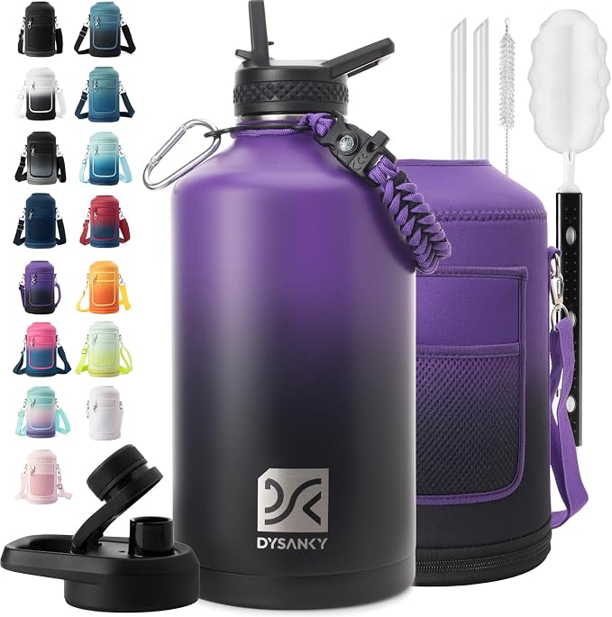DYSANKY 1 Gallon Water Bottle Insulated | Thickened Stainless Steel Vacuum by DYSANKY