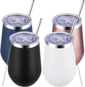 MEWAY 12oz Stainless Steel Wine Tumbler by MEWAY