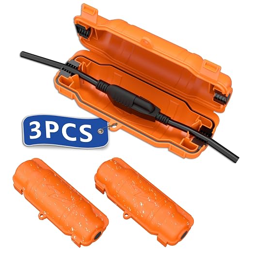 3 Pack Outdoor Extension Cord Safety Cover by Unknown