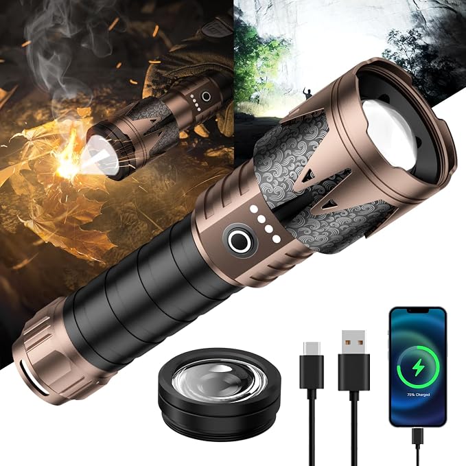 SKYFIRE Rechargeable Flashlight by SKYFIRE