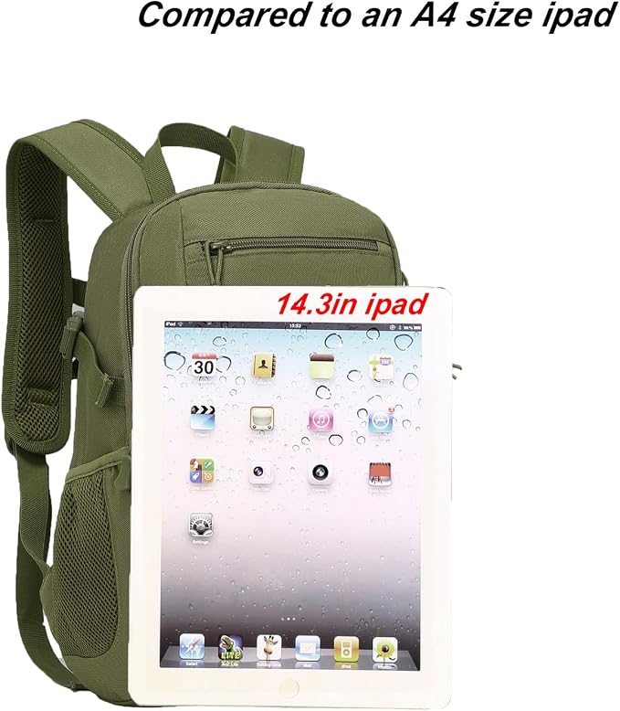 ArcEnCiel 10L/20L Mini X-Small Tactical Backpack MOLLE Daypack Gear Pack - Image 3