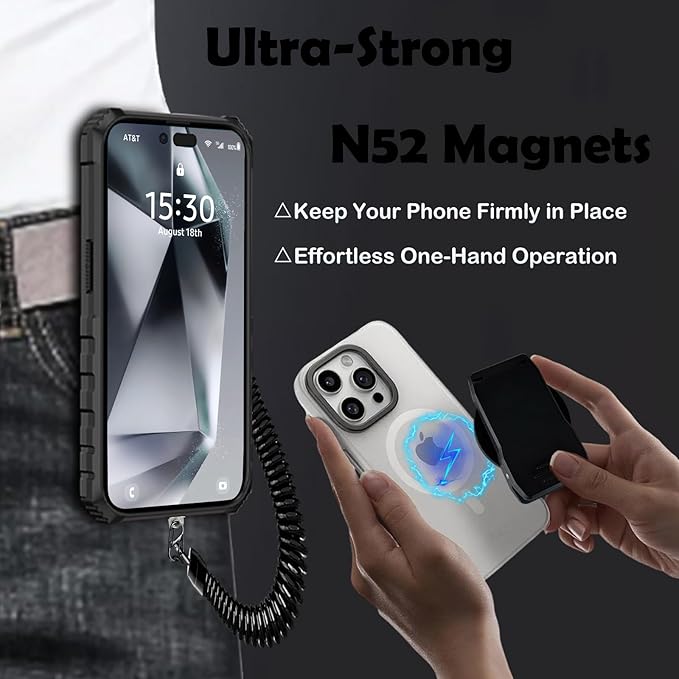 Strong Magnetic Phone Belt Clip - Image 2