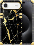 for iPhone 17 Air Case Luxury Golden Decoration by Unknown