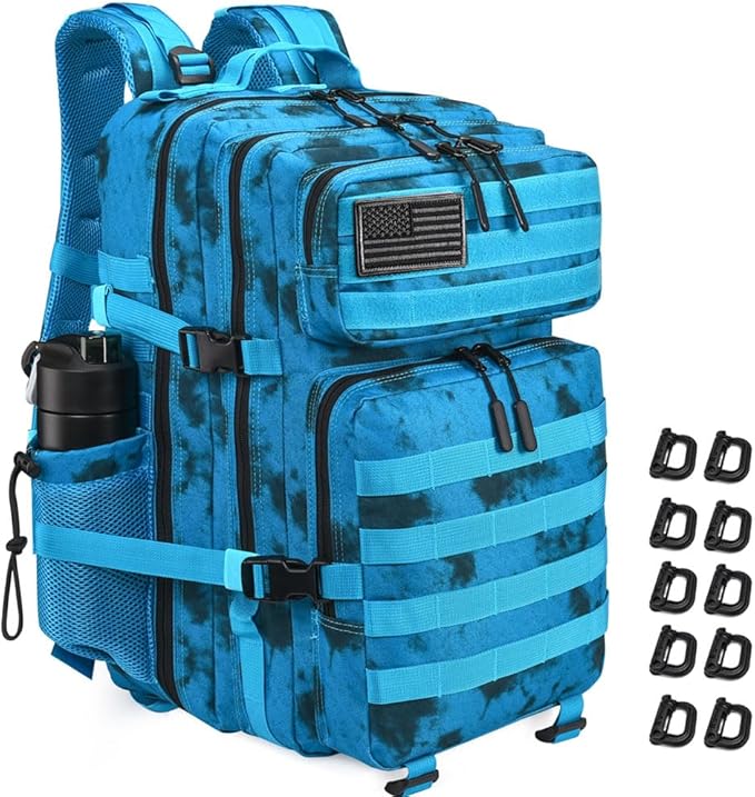 45L Tactical Backpack for Men Women, Military Assault Pack by R.SASR