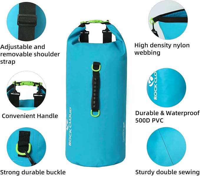 ROCK CLOUD Dry Bag Waterproof 20L Dry Sack - Image 5