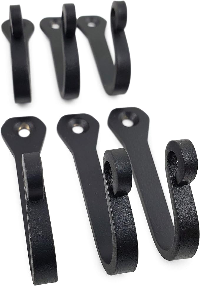 Heavy Duty Cast Iron Wall Hooks – Multi-Purpose hangers - Image 4