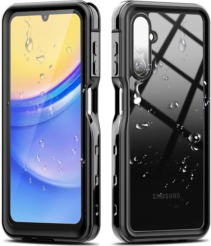 Hllhunkhe for Samsung Galaxy A15 5G Waterproof Case by Hllhunkhe
