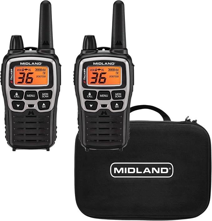 Midland T77VP5 X-TALKER Long Range Walkie-Talkie FRS Two-Way Radio by MidlandRadio