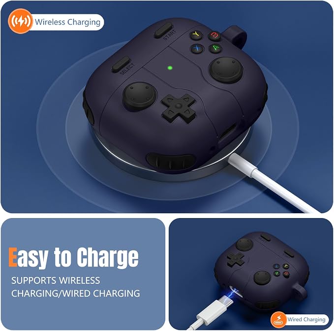 Getino Game Case for AirPods 4 2024 Cover - Image 5
