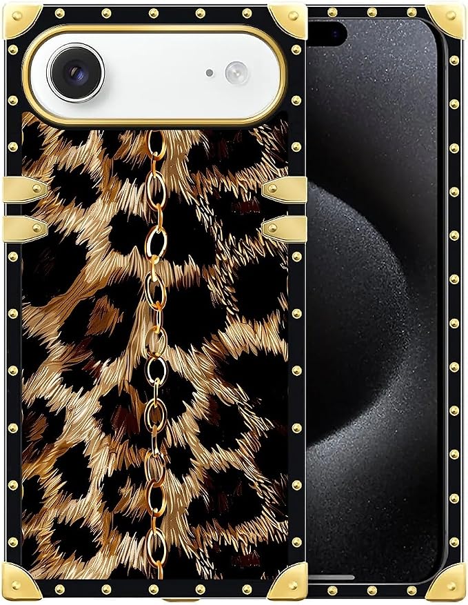 for iPhone 17 Air Case Luxury Golden Decoration by Unknown