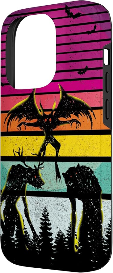 Cryptkin Cute Mothman Cryptid Map Case - Image 2