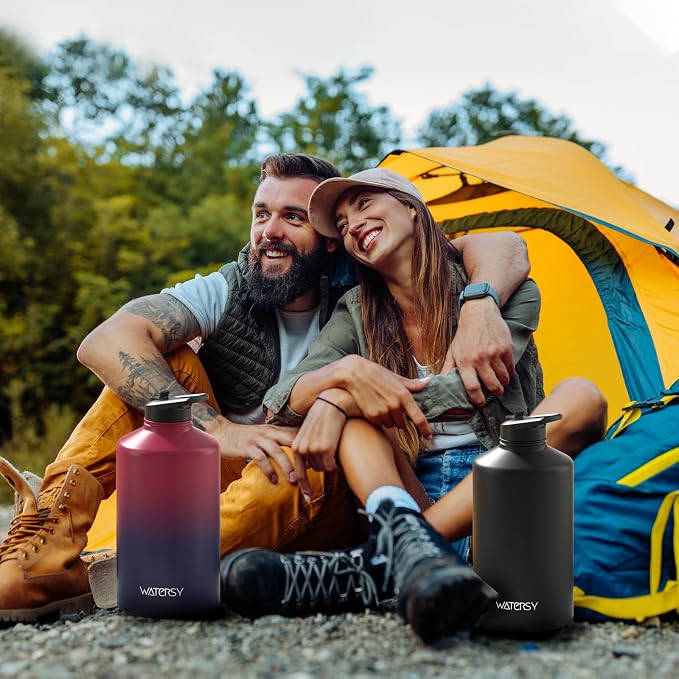1 Gallon Water Bottle Insulated, BPA Free&Leak Proof, 128oz Stainless Steel - Image 7