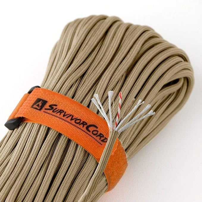 TITAN Survival Patented Paracord 550 - 25ft by SurvivorCord