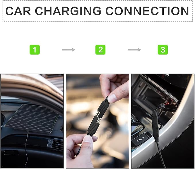 Topsolar 20W 18V Solar Panel Portable Battery Charger/Maintainer - Image 5