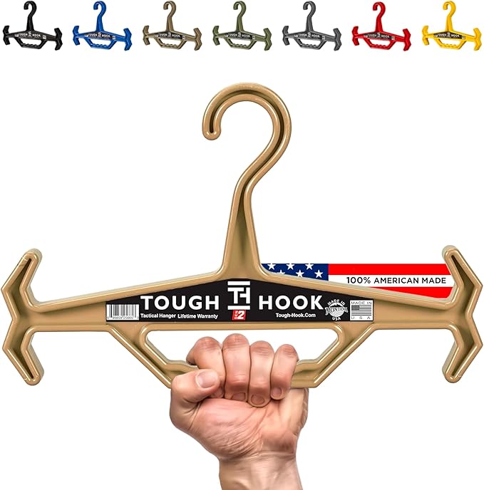 Tough Hook Original Heavy Duty Hangers – The Superhero of Hangers | American by ToughHook