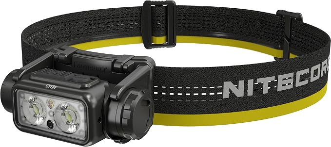 Nitecore NU45 1700 Lumen Headlamp, USB-C Rechargeable Fast Charging, Long - Image 3