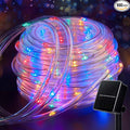 Brightown Solar Rope Lights, 39FT 100LED IP65 Waterproof Outdoor Solar String by Brightown