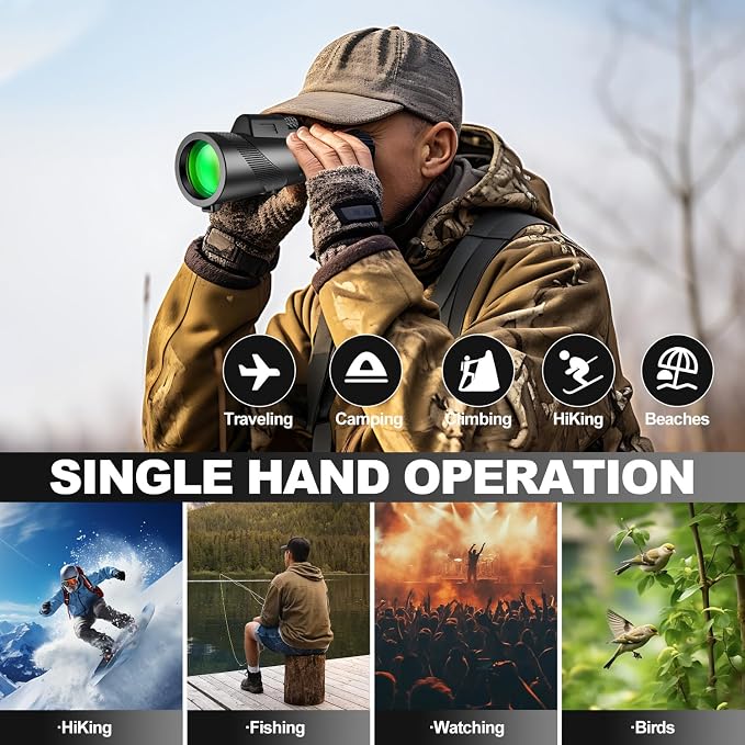 Monocular-Telescope 80x100 High Powered Monoculars High Definition - Image 7