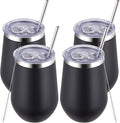 MEWAY 12oz/4 Pack Wine Tumbler Glasses by MEWAY
