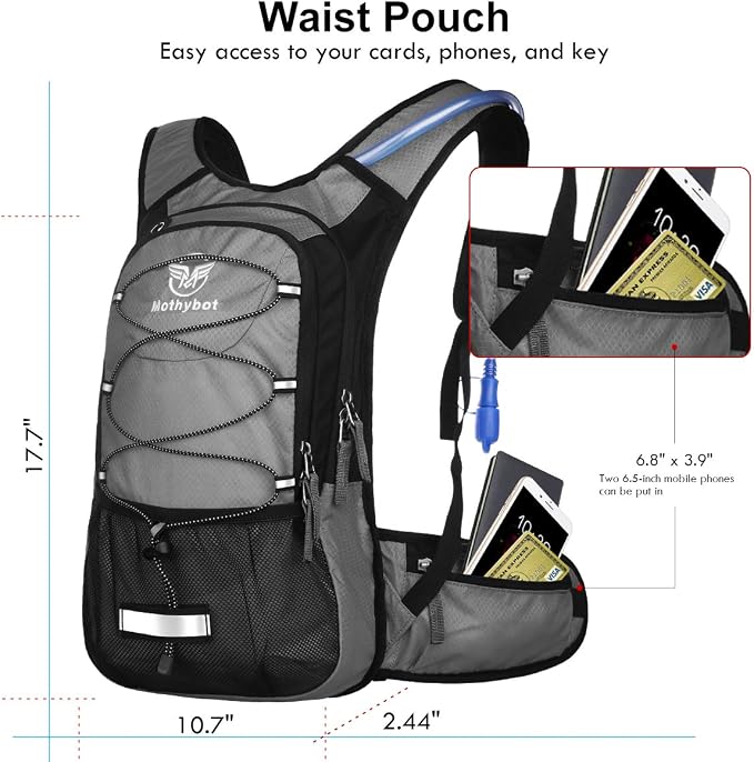 Mothybot Insulated Hydration Backpack Pack - Image 6