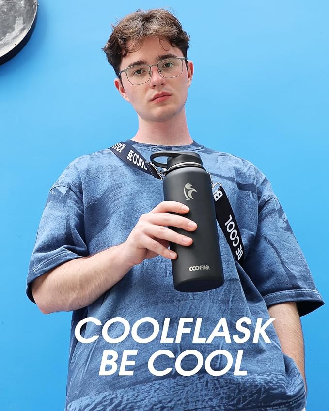 Coolflask 40 oz Water Bottle - Image 7