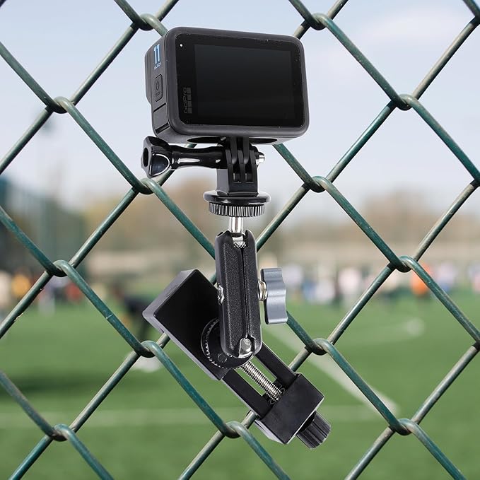Cell Phone Fence Mount for iPhone, and Other Action Cameras, Mevo Start for - Image 5