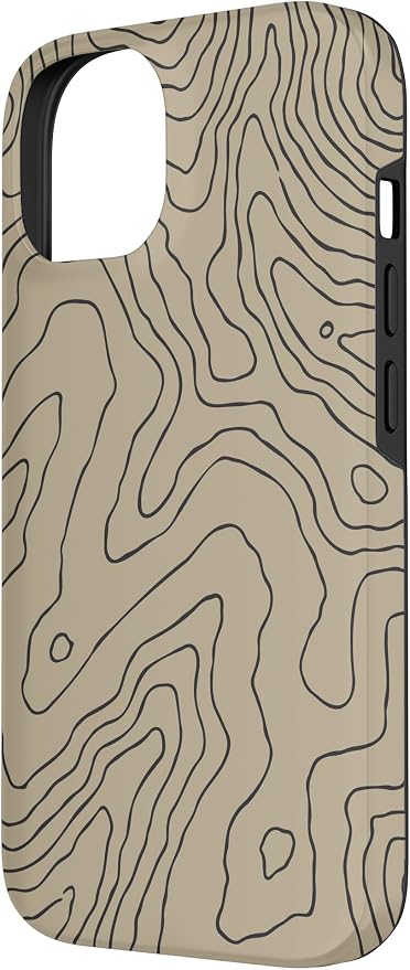 Coyote Country Guide Lines Topographical Contour Map Case - Image 2