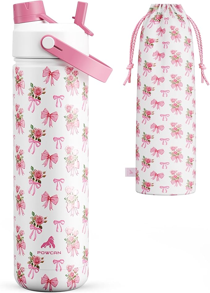 POWCAN 26 oz Insulated Water Bottle by POWCAN