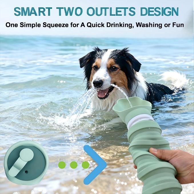 Collapsible & Portable Dog Water Bottle - Image 7