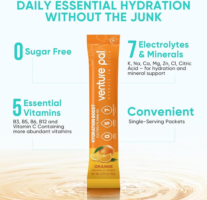 Venture Pal Sugar Free Electrolytes Powder Packets - Image 4