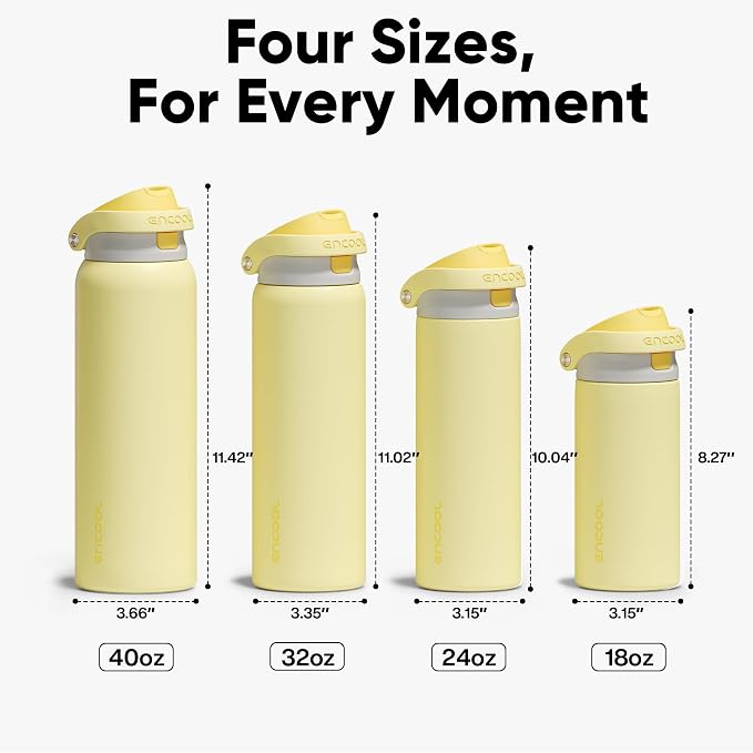 ENCOOL Leakproof Insulated Water Bottle - Image 9