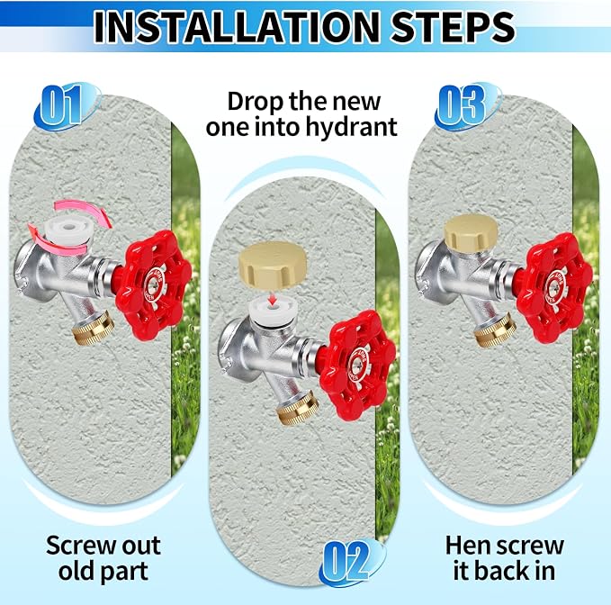 Boltigen Vacuum Breaker Repair Kit, Frost Free Outdoor Faucet ASSE 1019-A - Image 5