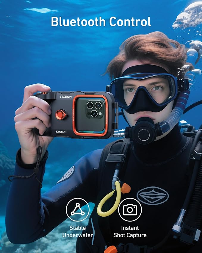 TELESIN Universal Underwater Phone Case - Image 5