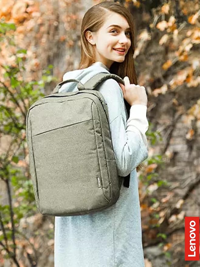 Lenovo B210 15.6-Inch Laptop Backpack, Camo Green – Water-Repellent Computer Bag - Image 5