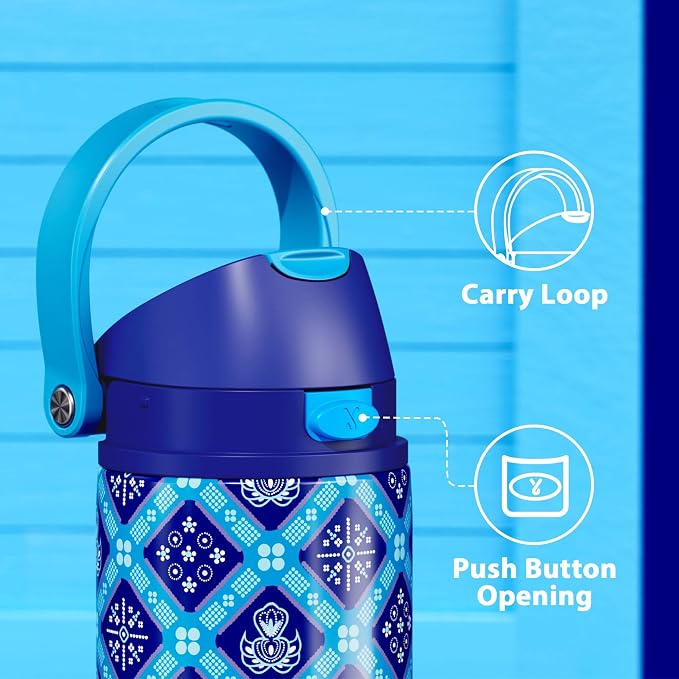24 oz Insulated Water Bottle for Men: Meoky Stainless Steel Water Bottle - Image 5