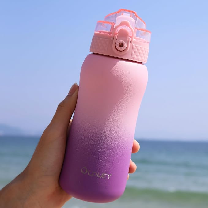 Oldley Insulated Water Bottle 12oz Kids Water Bottles - Image 5