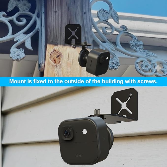 2-in-1 Metal Camera Mount for Blink Outdoor 4 & Blink Mini, （2026 Upgrade Big - Image 8