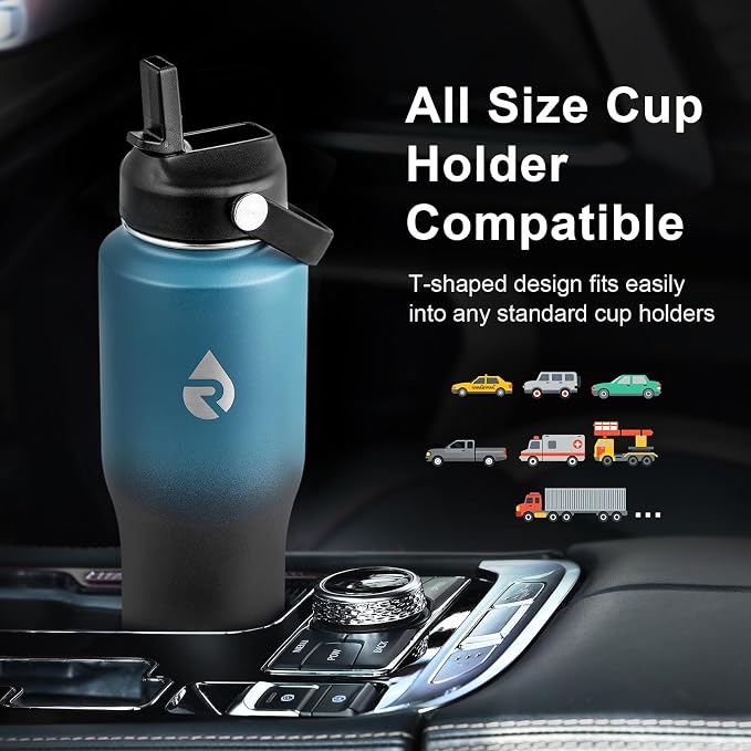 RAYMYLO 32 oz Insulated Water Bottle - Image 2