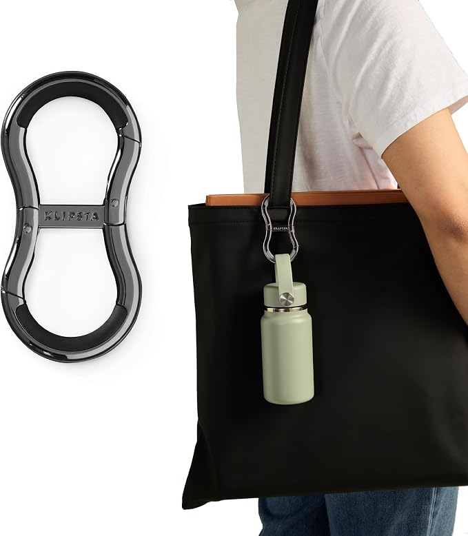 LINK Connector Clip. Women’s Keychain Clip, Fashion Carabiner by KLIPSTA