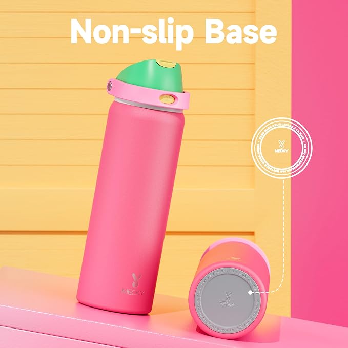 32 oz Insulated Water Bottle for Women: Meoky Stainless Steel Water Bottle - Image 8