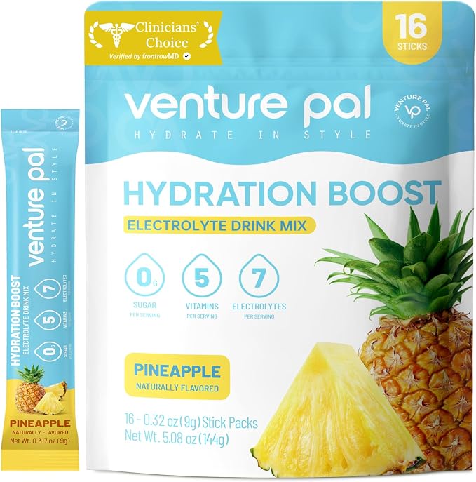 Venture Pal Sugar Free Electrolyte Powder Packets by VenturePal