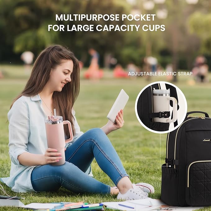 LOVEVOOK Laptop Backpack for Women - Image 2