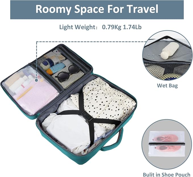 Taygeer Carry on Backpack for Men Women, Luggage Laptop Backpack for Airplane - Image 4