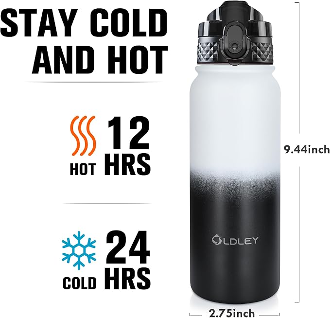 Oldley Insulated Water Bottle 20oz Water Bottles - Image 3