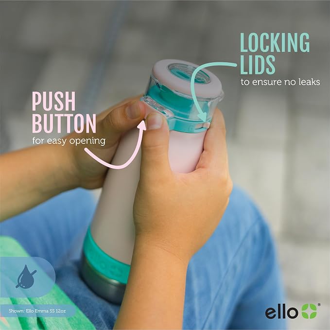 Ello Emma 14oz Vacuum Insulated Stainless Steel Kids Water Bottle - Image 5